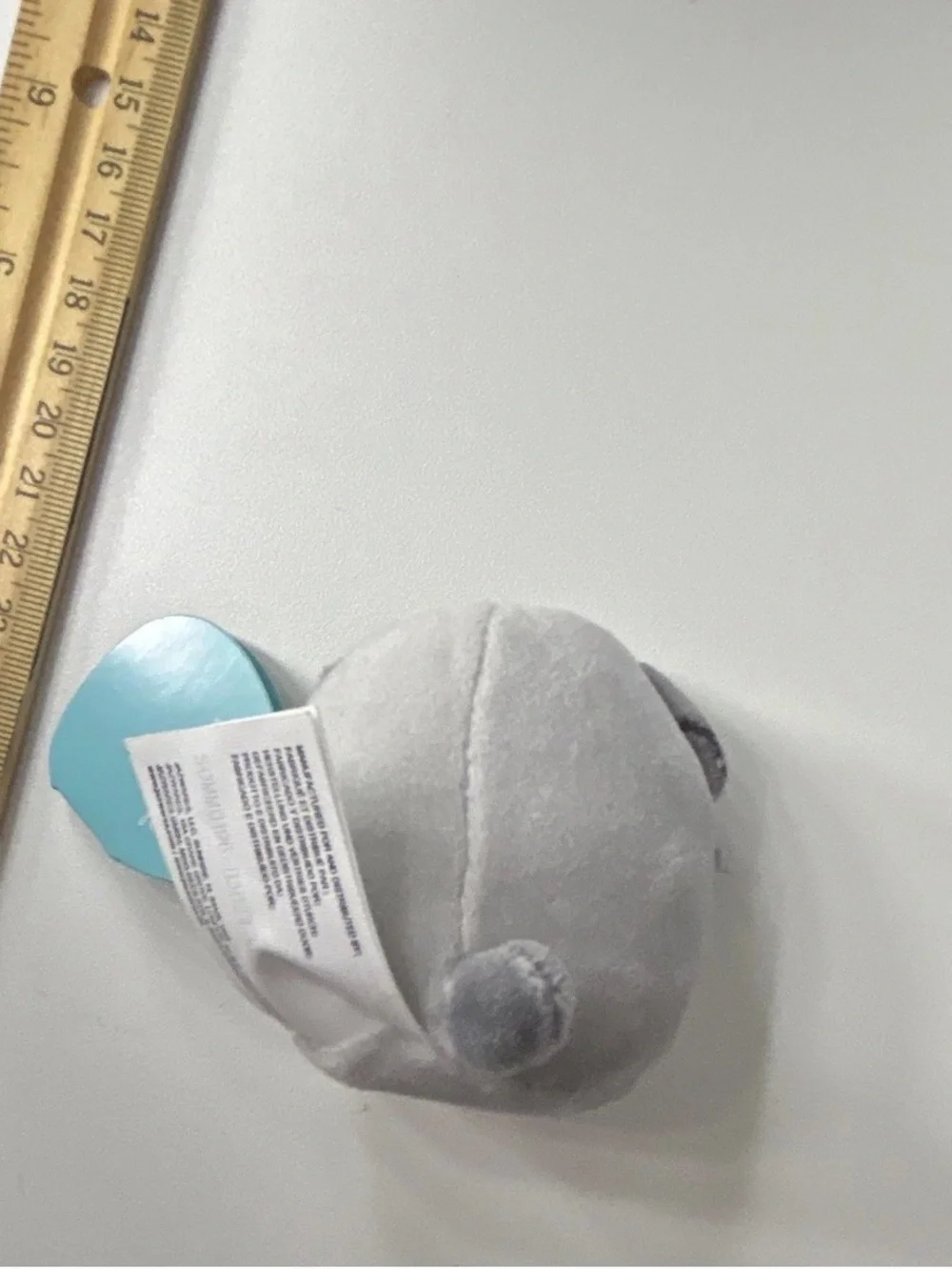 Squishmallows Gray and Cream Puppy Plush
